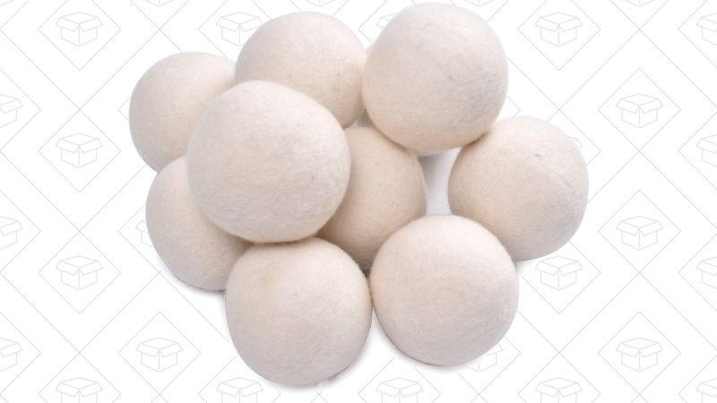 10 Bolas para la secadora, $12 con código QQQAAA11
